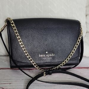 Kate Spade Carson Convertible Black Crossbody Bag
